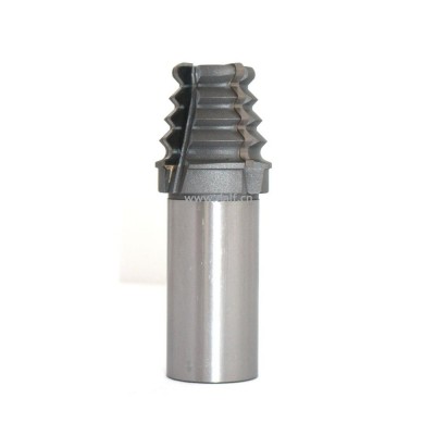 uncoating solid carbine fir-tree form milling cutter for turbine root