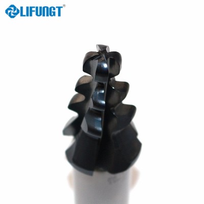 hss high precision turbine blade root christmas tree finishing milling cutter